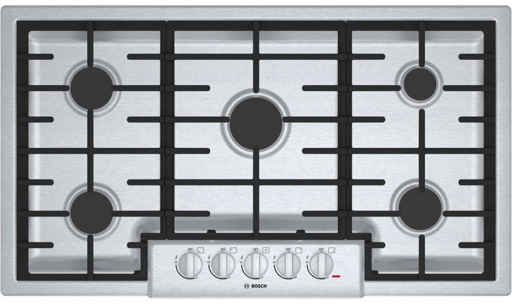 Bosch NGM8655UC 37 Inch Gas Cooktop 