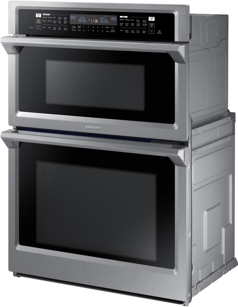 30 Smart Microwave Combination Wall Oven with Steam Cook in Black  Stainless Steel Wall Oven - NQ70M6650DG/AA