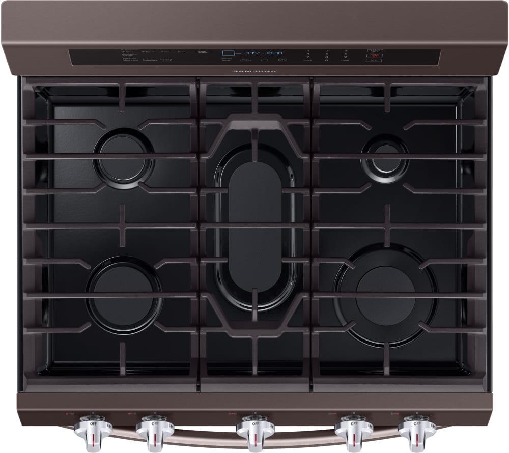 Samsung NX58R6631ST 30 Inch Freestanding Gas Range with True Convection