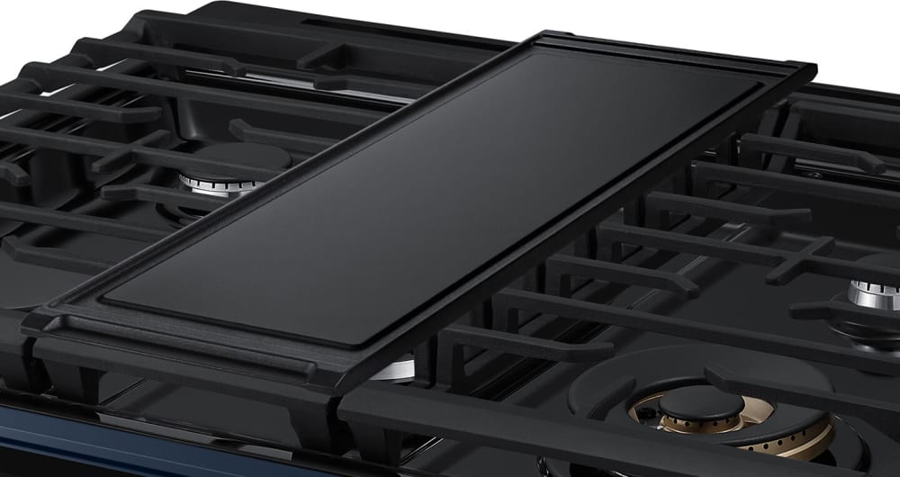 Samsung NX60A8711QN 30 Inch SlideIn Gas Smart Range with 5 Sealed