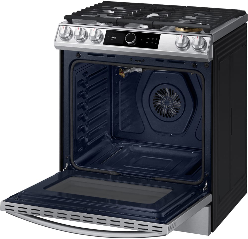 Samsung NX60T8711SS 30 Inch SlideIn Gas Smart Range with 5 Sealed