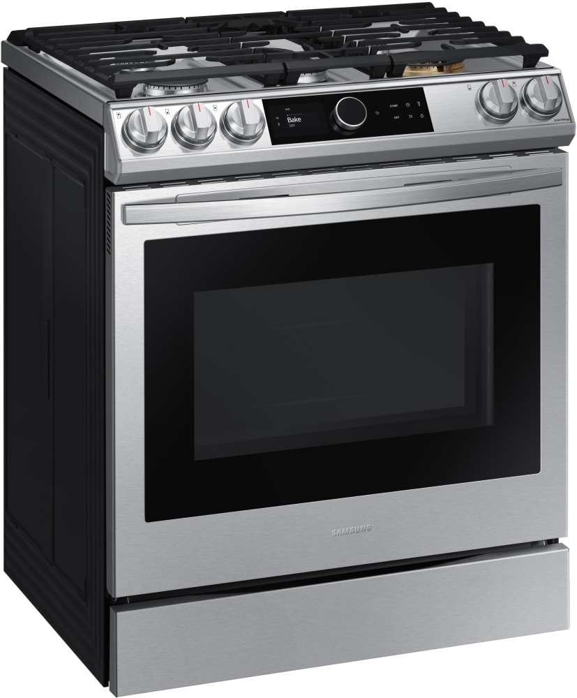 Samsung NX60T8711SS 30 Inch SlideIn Gas Smart Range with 5 Sealed