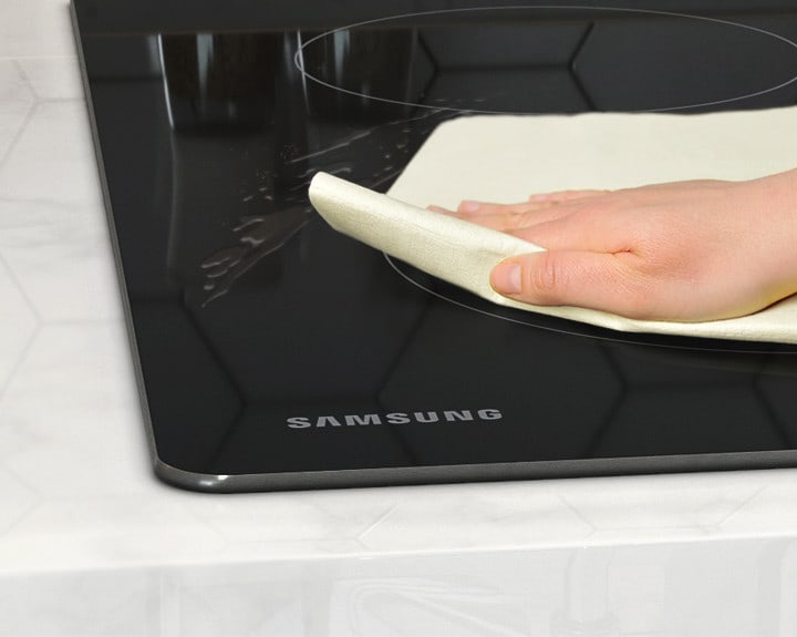 Samsung NZ24T4360RK 24 Inch Electric Cooktop with 4 Burner Elements