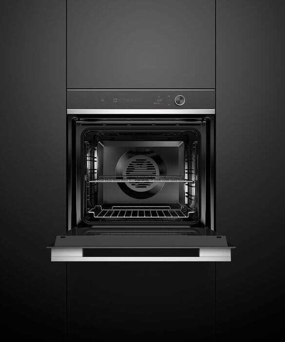 Fisher & Paykel OB24SD11PLX1 24 Inch Single Convection Smart Electric Wall Oven with 3 cu. ft