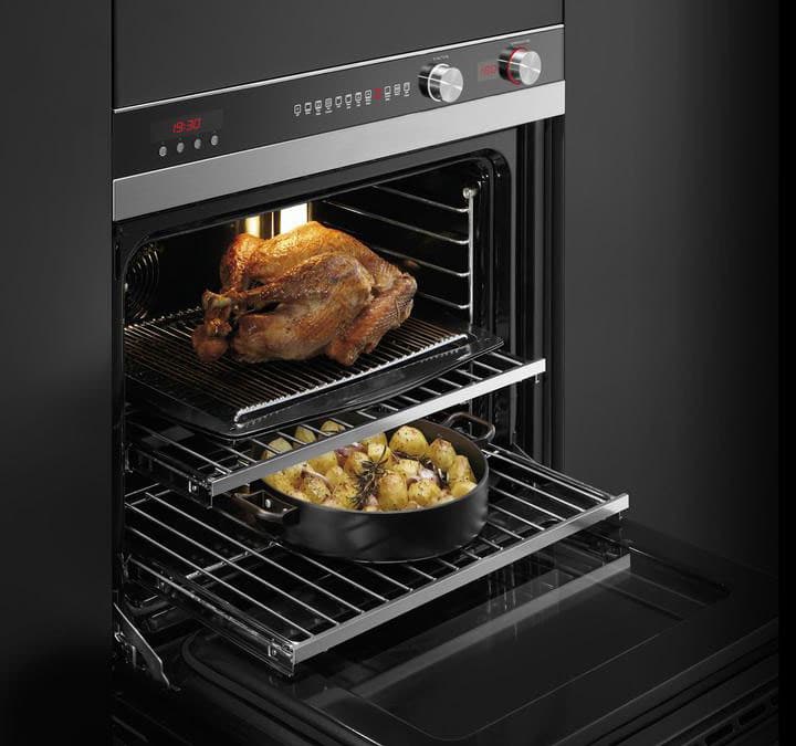 Fisher & Paykel OB30STEPX3N 30 Inch Single Electric Wall Oven with