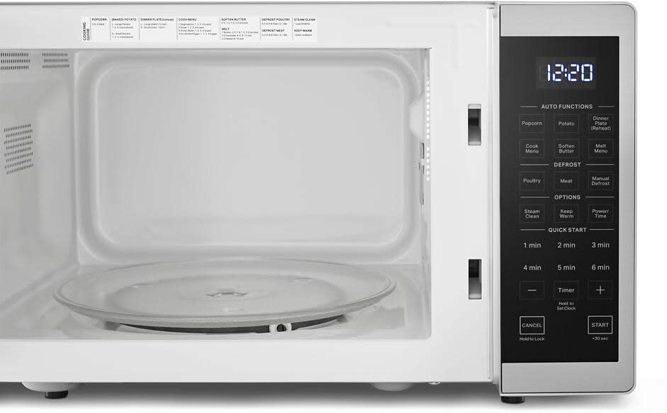 Whirlpool WMC30309LS 19 Inch Countertop Microwave with 0.9 Cu. Ft