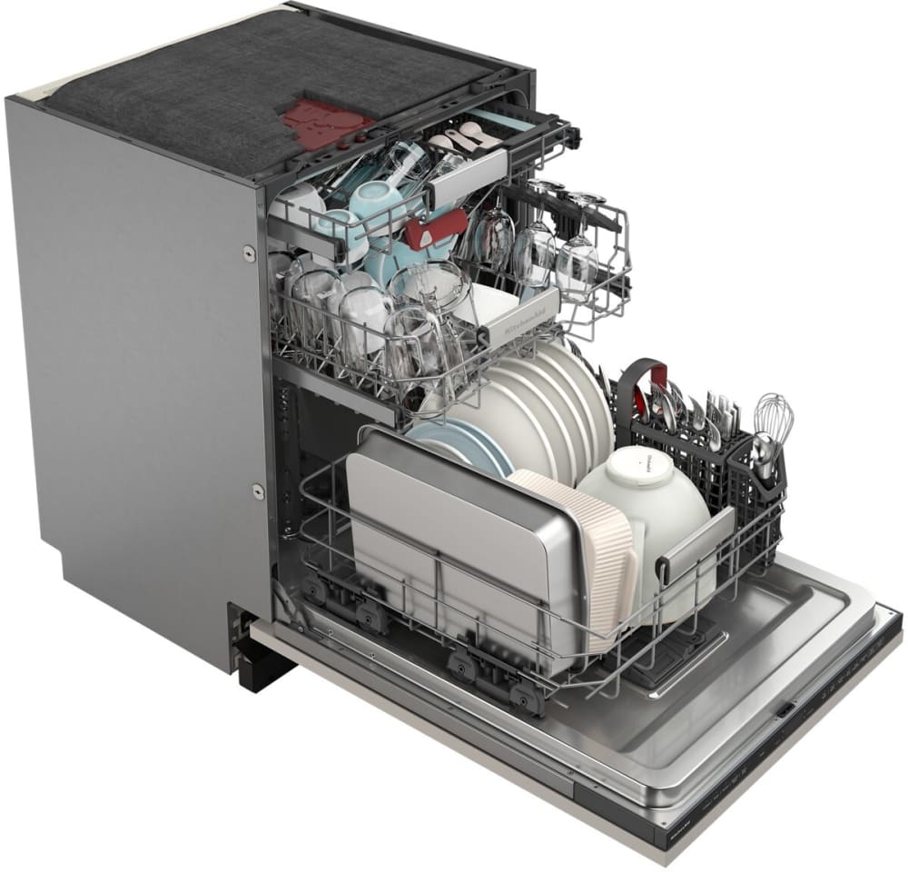 KitchenAid KDTF924PPA 24 Inch Fully Integrated Dishwasher with 14 Place