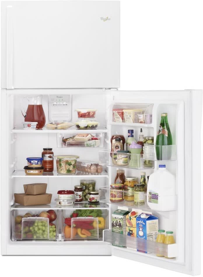 Whirlpool WRT549SZDW 30 Inch Top Freezer Refrigerator with 19 cu