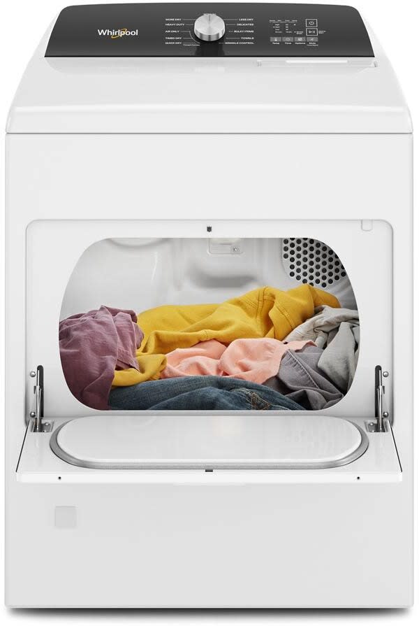 Whirlpool WED5010LW 29 Inch Electric Dryer with 7.0 cu. ft. Capacity