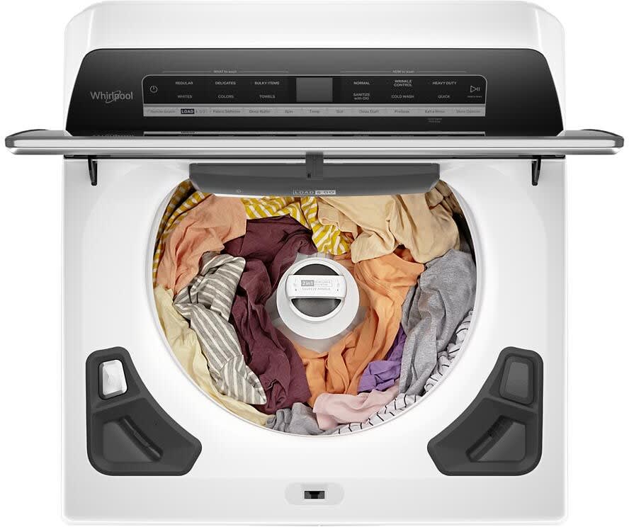 Whirlpool WTW8127LW 27 Inch Top Load Smart Washer with 5.3 cu. ft