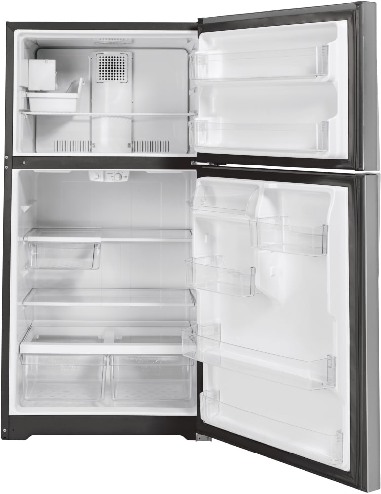 GE GIE19JSNRSS 30 Inch Top Freezer Refrigerator with 19.2 cu. ft