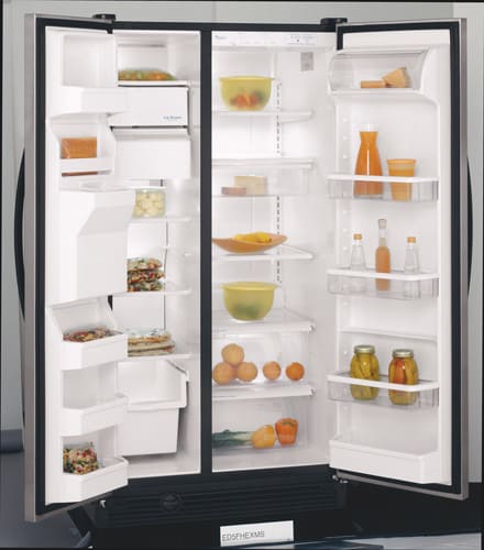Whirlpool ED5FHEXNB 25.3 Cu. Ft. Side by Side Refrigerator
