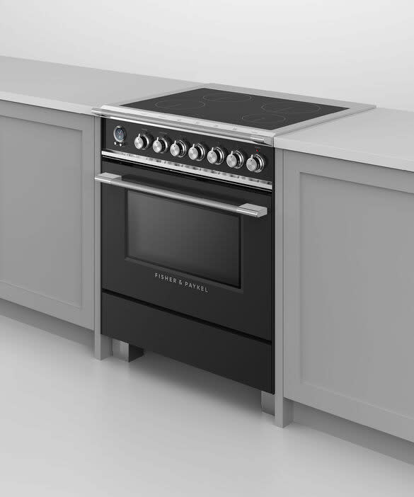 Fisher & Paykel OR30SCI6B1 30 Inch Freestanding Induction Smart Range