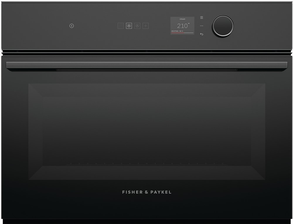 Fisher & Paykel OS24NMLB1 24 Inch Single Combination Steam Smart