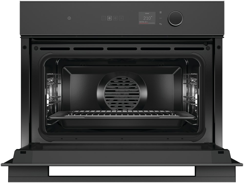 Fisher & Paykel OS24NMLB1 24 Inch Single Combination Steam Smart