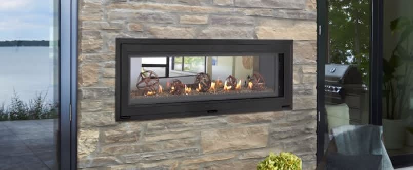 Napoleon Iol38k Indoor Outdoor Kit For Luxuria 38 Series Gas Fireplace