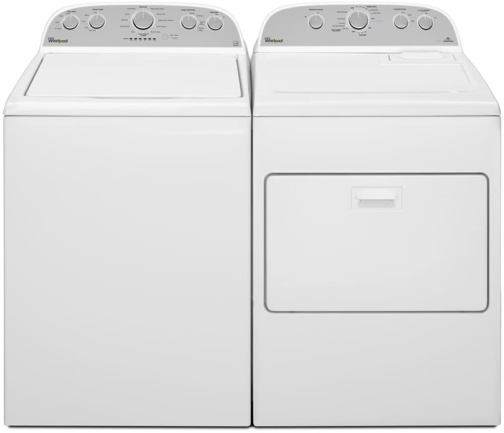 Whirlpool 4.3 Cu. Ft. High Efficiency Top Load Washer with Smooth Wave  Stainless Steel Wash Basket White WTW5000DW - Best Buy