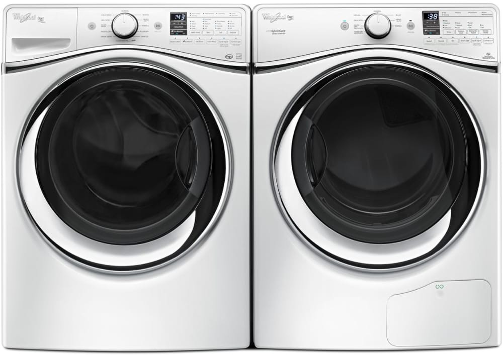 Whirlpool WED99HEDW 27 Inch 7.4 cu. ft. Ventless Electric Dryer with 8