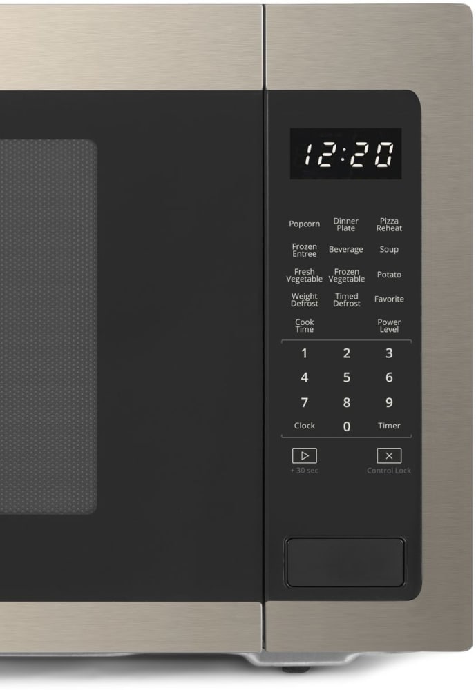 Whirlpool WMC50522HN 2.2 cu. ft. Countertop Microwave with Sensor Cook Defrost Control Lock 1 200 Watts of Power and Dishwasher Safe Turntable Plate Sunset Bronze