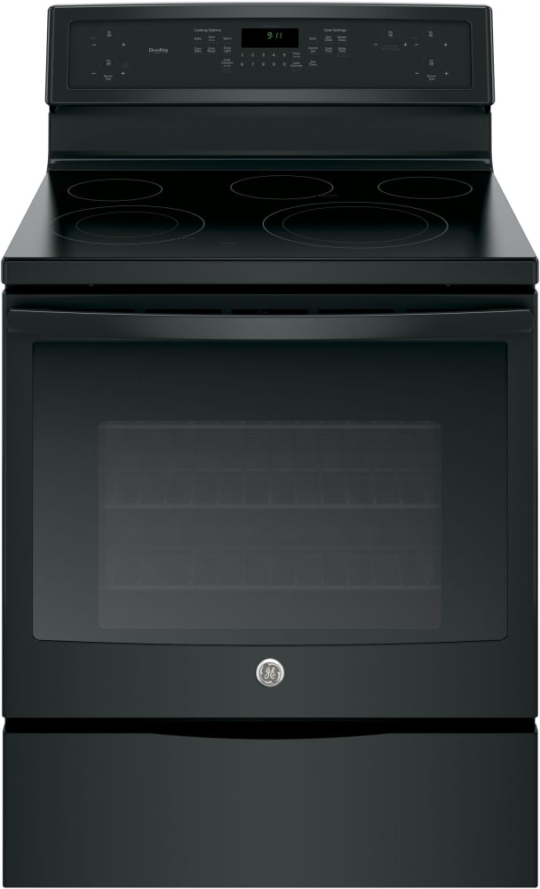 Ge Pb911djbb 30 Inch Freestanding Electric Range With True Ge Profile Pb911djbb Series 30 Electric Convection Range