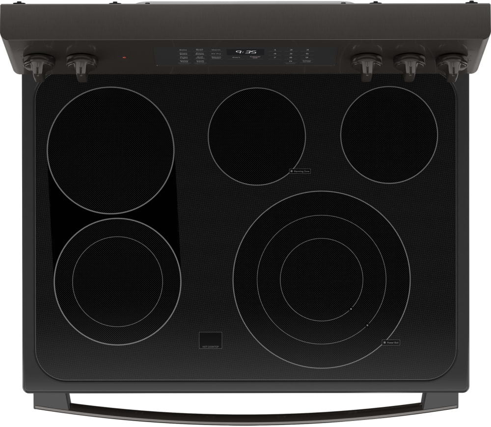 GE PB935BPTS 30 Inch Freestanding Electric Smart Range with 5 Element