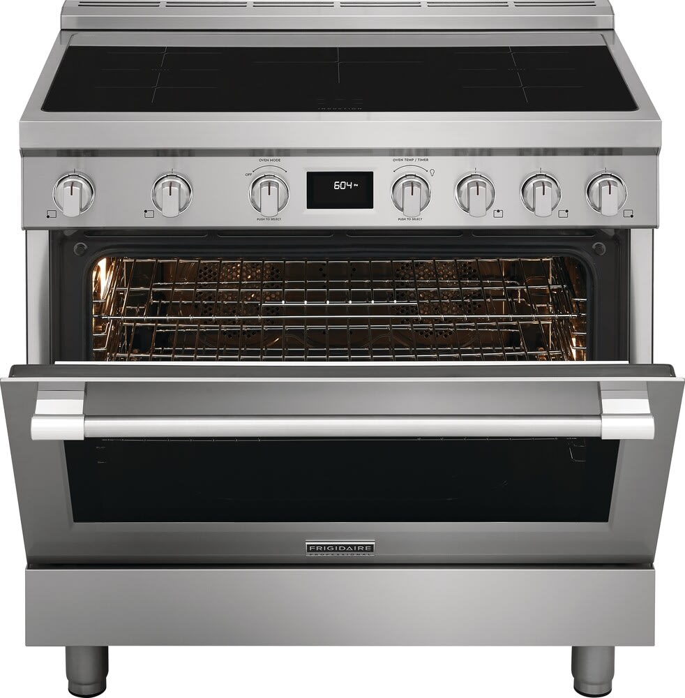Frigidaire 36Inch Induction Freestanding Range - Stainless Steel