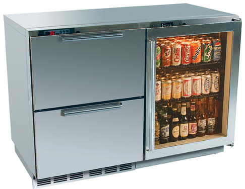 Perlick H2rd6wd4b 48 Inch Built In Refrigerator Wine Cooler With