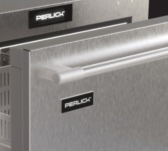 Perlick 1056822 Knurled Door Handle Kit for G5 Undercounter