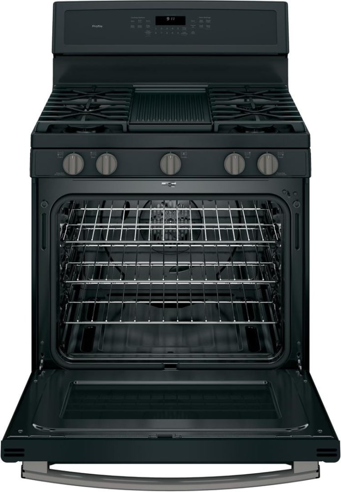 GE PGB911FEJDS 30 Inch Freestanding Gas Range with 5 Sealed Burners, 5 ...