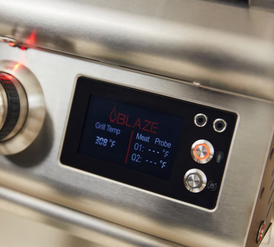 Blaze BLZ26PZOVNNG 26 Inch Built In Natural Gas Outdoor Pizza Oven