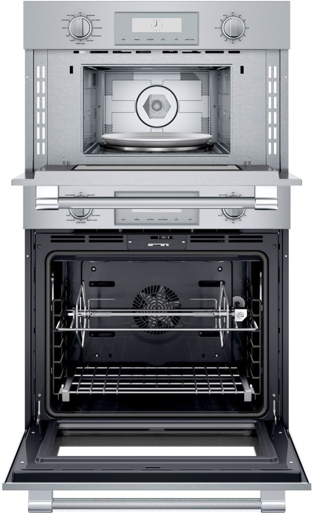Thermador PODMC301W 30 Inch Double Combination Smart Electric Wall Oven with 6.1 cu. ft. Total