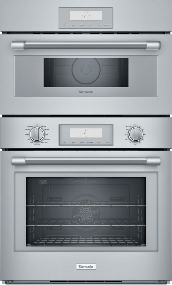 Thermador POM301W 30 Inch Double Combination Smart Electric Wall