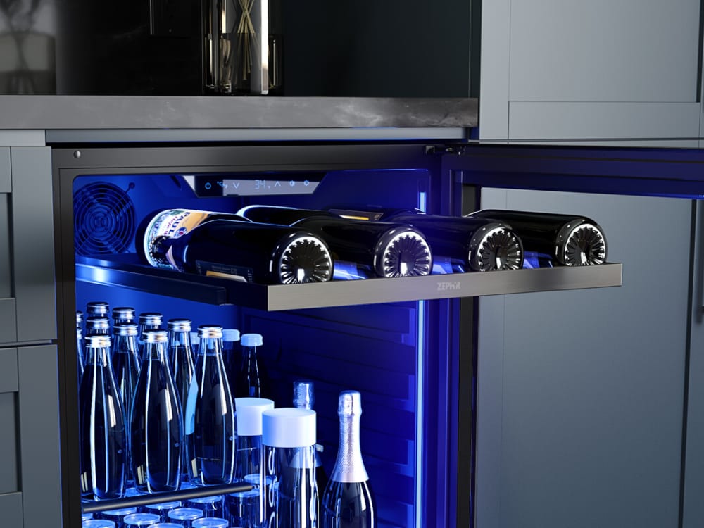 Zephyr PRB24C01CBSG 24 Inch Freestanding/BuiltIn Undercounter Single