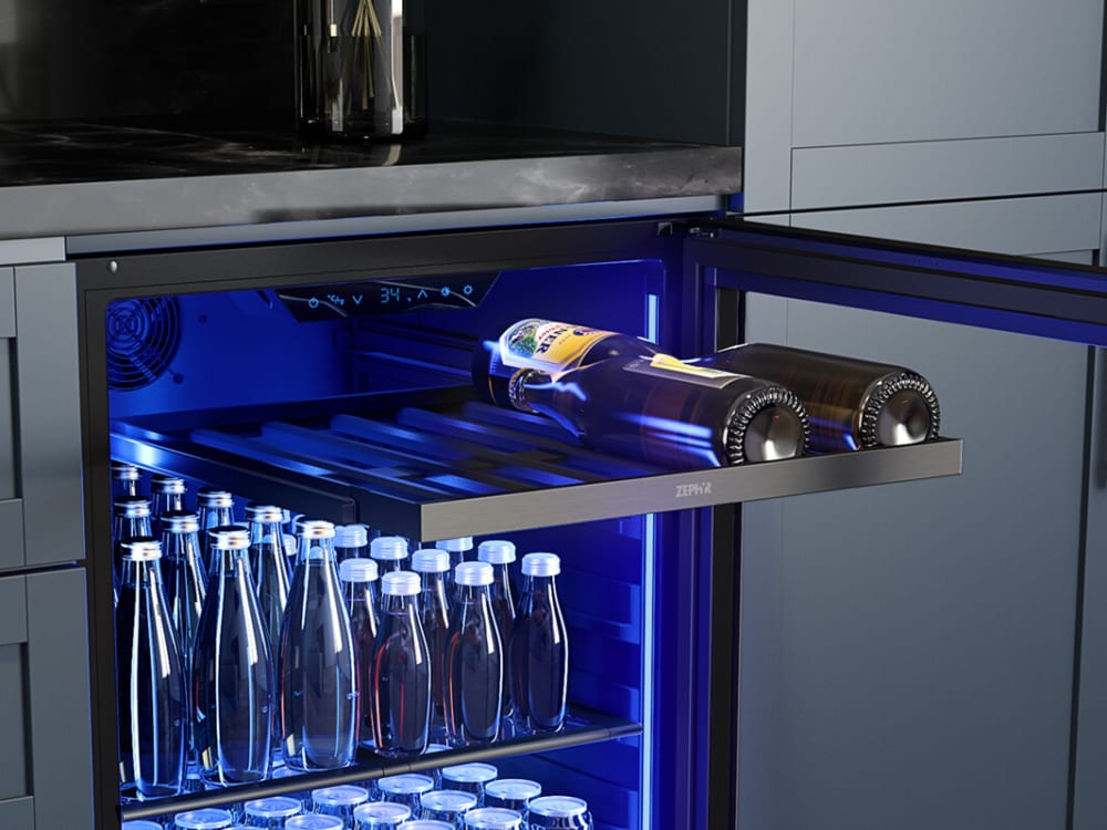 Zephyr PRB24C01CBSG 24 Inch Freestanding/BuiltIn Undercounter Single