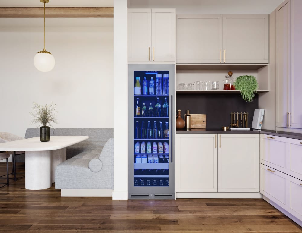 Beverage fridge full size discount