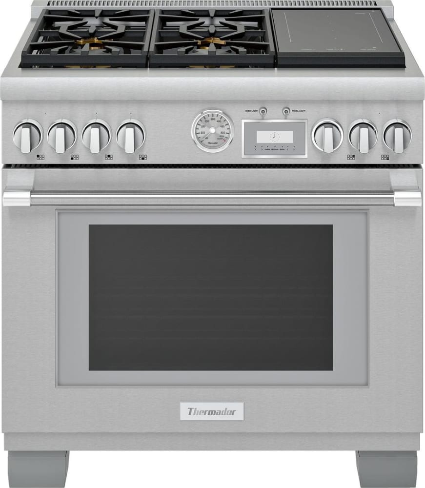 dual fuel induction range