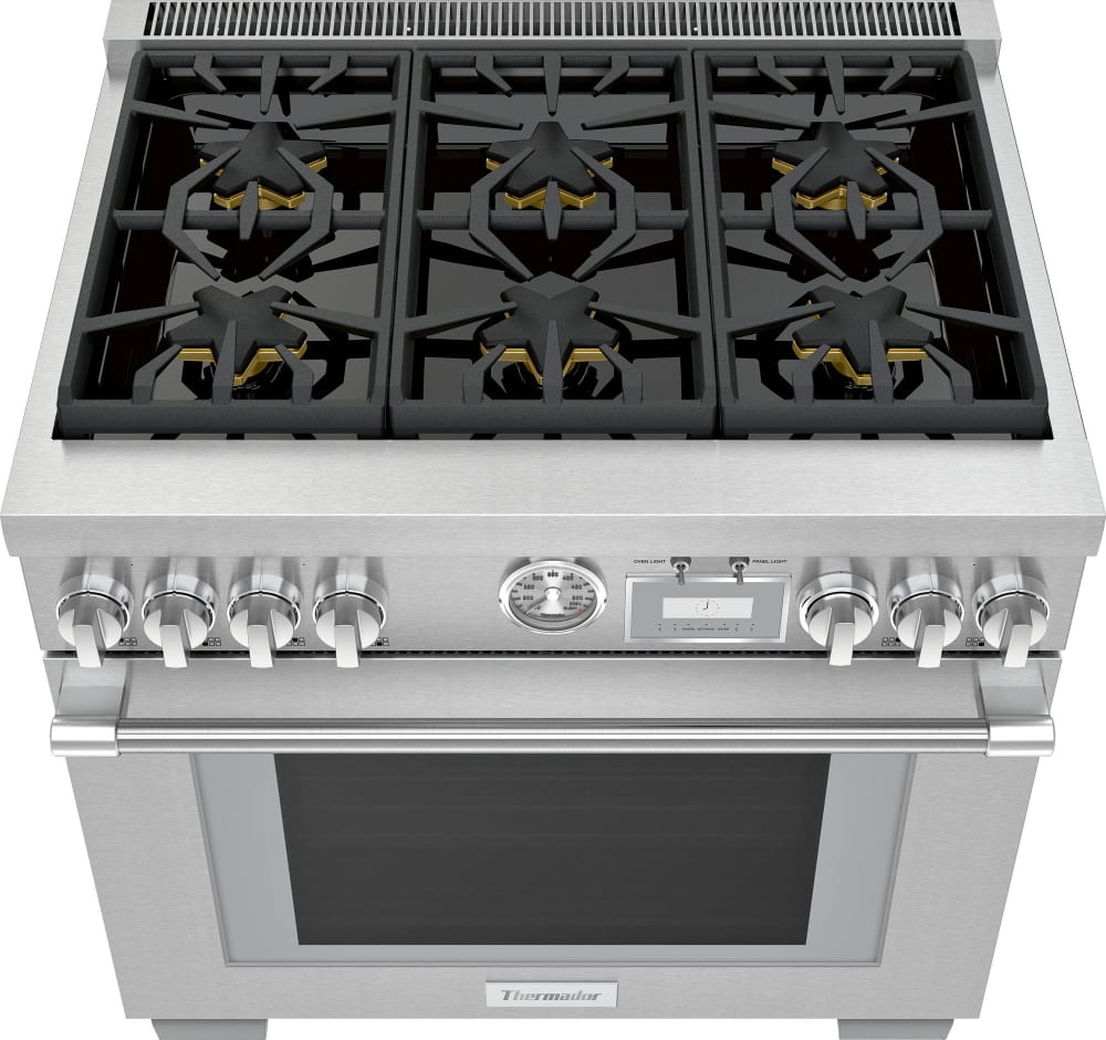 thermador 36 pro grand dual fuel range