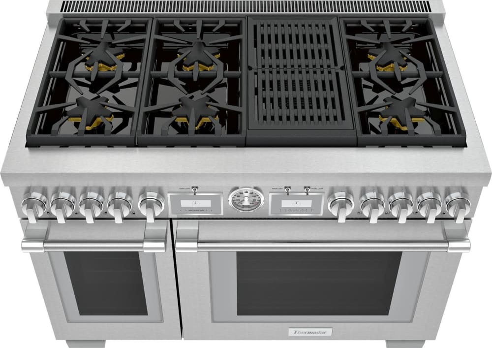 Thermador PRD486WLGU 48 Inch Smart ProStyle Dual Fuel Range with Grill