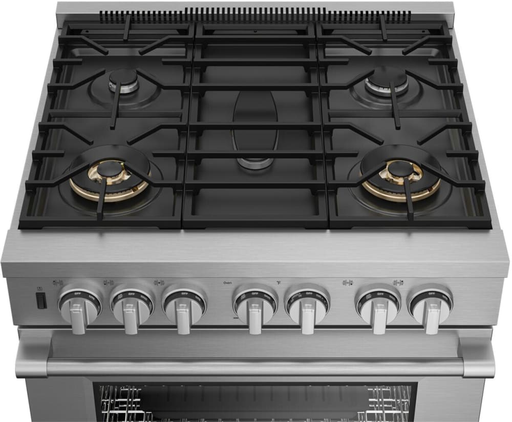 Beko PRGR34552SS 30 Inch Freestanding Pro-Style Gas Range with 5 Sealed  Burners, 5.7 cu. ft. Capacity, Continuous Cast Iron Grates, AirFry, Twin  Turbo Convection, Preheat Time, Self-Clean, Sabbath Mode, Auto Reignition,  10,000