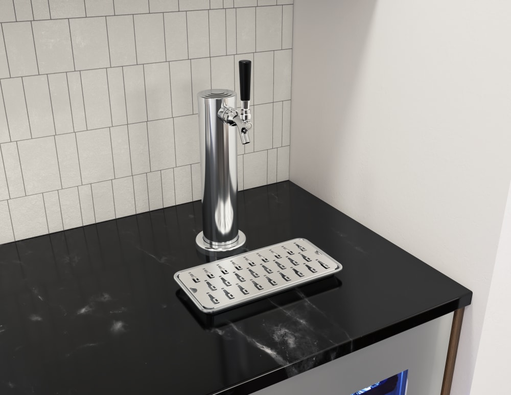 Zephyr PRKB24C01AG 24 Inch Freestanding Kegerator & Beverage Cooler