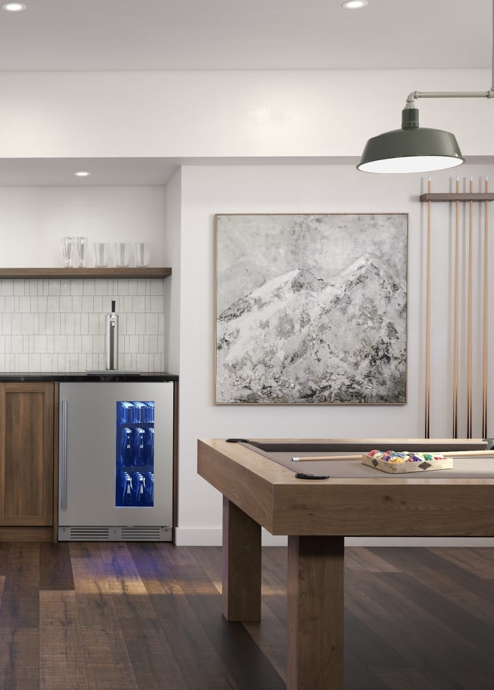 Zephyr PRKB24C01AG 24 Inch Freestanding Kegerator & Beverage Cooler