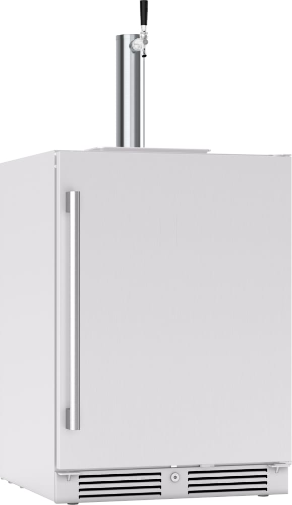 Zephyr PRKB24C01ASOD 24 Inch Freestanding/BuiltIn Outdoor Kegerator