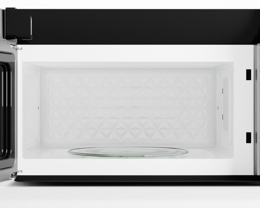 Midea MMO19S3AST 30 Inch Over the Range Microwave with 1.9 Cu. Ft. Capacity 1000 Watt Cooking Power 300 CFM Ventilation System 10 Power Levels Moisture Sensor LED Lighting Add 30 Seconds Express Cook ...