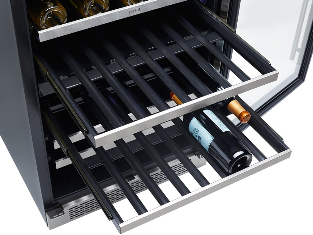 Zephyr PRW24C01AG 24 Inch Single Zone Wine Cooler with 54