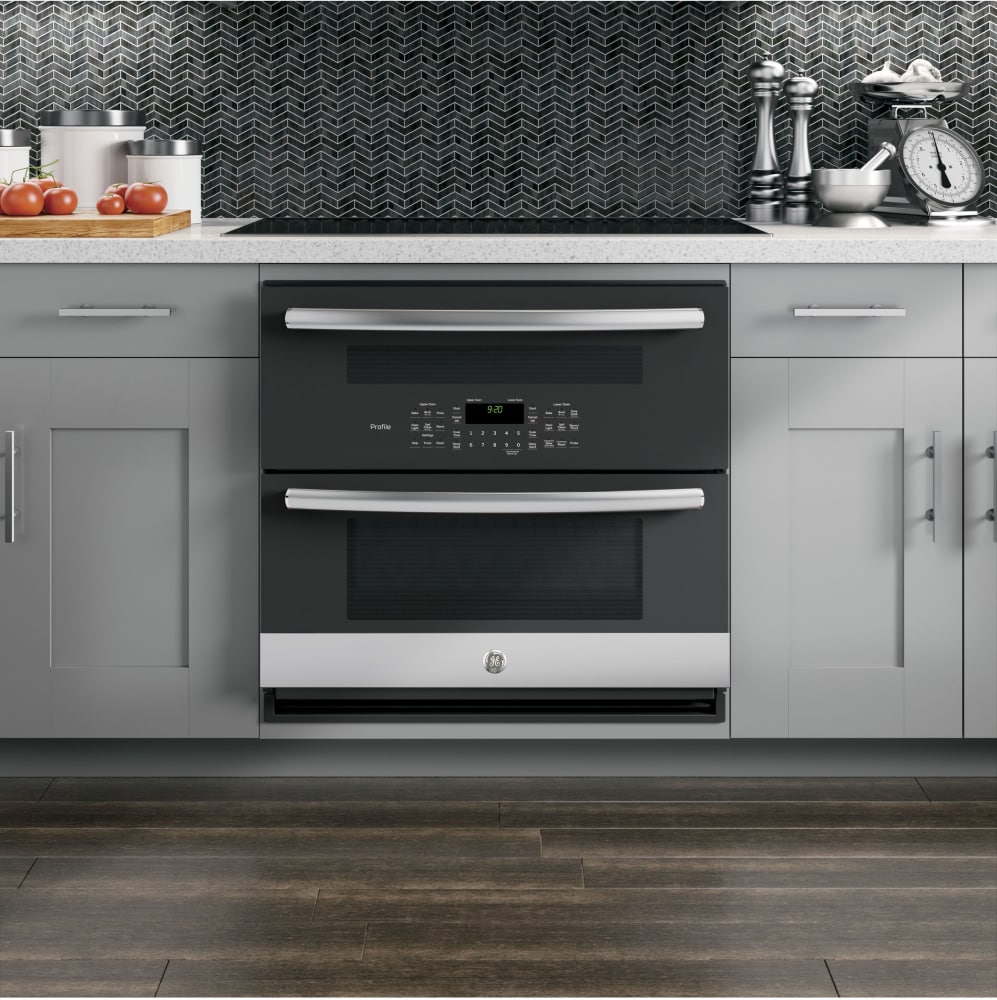 GE PT9200SLSS Built In SingleDouble Electric Wall Oven with True