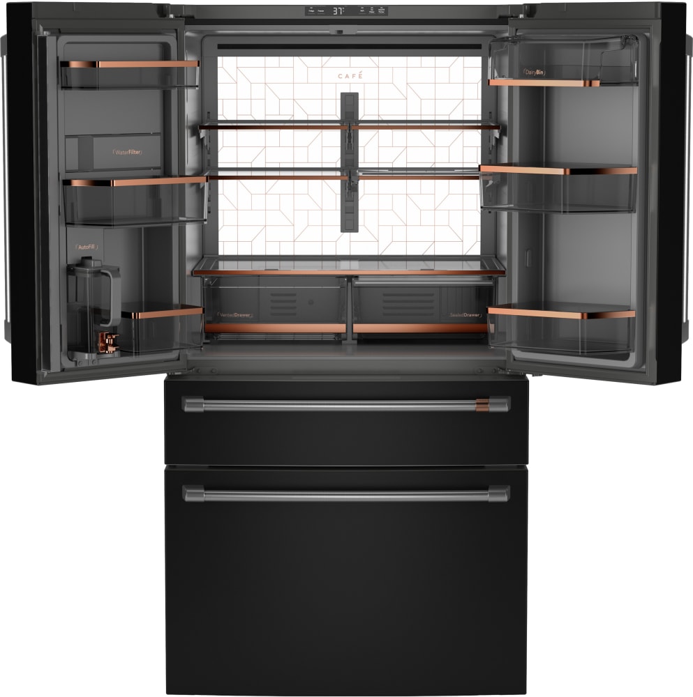Cafe CJE23DP3WD1 36 Inch Freestanding Counter-Depth 4-Door French