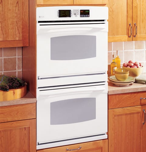 GE Profile JT980WHWW 30 Inch Double Electric Wall Oven with 4.3 cu