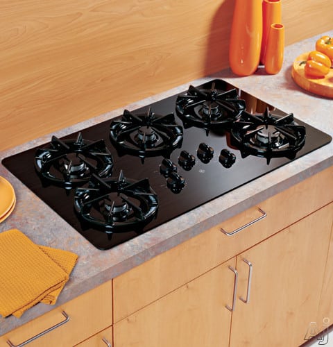  Tempered Glass Gas Countertop Stove, Drop-in Gas