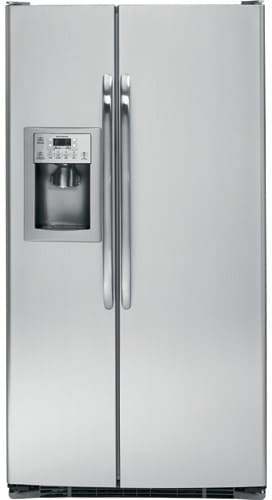 【★大感謝セール】 GE GSL25XGWSS 25.4 cu. ft. Side by Side Refrigerator with 3 その他