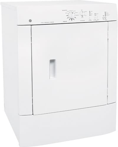 GE DSXH47GGWW 27 Inch Gas Dryer with 5.8 cu. ft. Capacity, 7 Dry